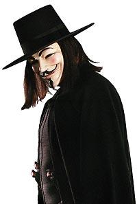 V for Vendetta, cape, for, gloves, hat, hugo, knife, mask, movie